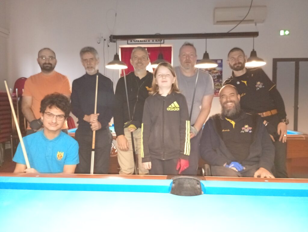 joueurs de premier tournoi One Pocket